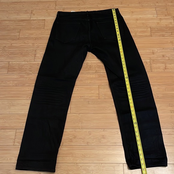 NEW! Banana Republic Straight Black Jeans 36w x 34L - Picture 6 of 12